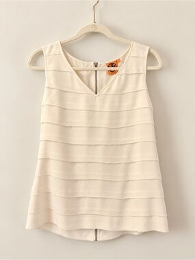 Tory Burch “Letty” Silk Top - Size 4